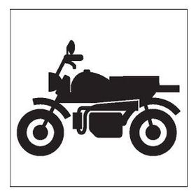 160 cm Motorsiklet Folyo Sticker