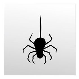 160 cm Örümcek Folyo Sticker