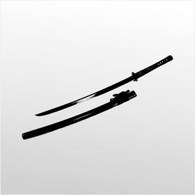 160 cm Samurai Bıçağı Folyo Sticker