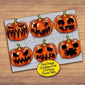 162PZ Komik Balkabakları Çocuklara Özel Puzzle Yapboz Tablo