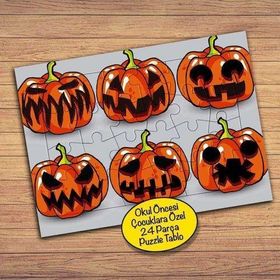 162PZ Komik Balkabakları Çocuklara Özel Puzzle Yapboz Tablo