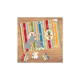 16320 Christmas Mutlu Geyik Çocuklara Özel Puzzle Yapboz Tablo