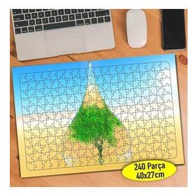16364 Çevre Temizliği Önemi Su Damlası 240 Parça Puzzle Yapboz