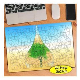 16364 Çevre Temizliği Önemi Su Damlası 240 Parça Puzzle Yapboz