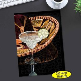 16447928 Misket Limon Kokteyl 240 Parça Puzzle Yapboz