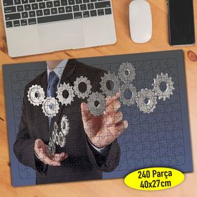 16706670 İş Dünyası Dönen Çarklar 240 Parça Puzzle Yapboz