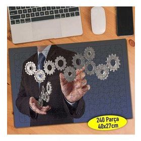 16706670 İş Dünyası Dönen Çarklar 240 Parça Puzzle Yapboz