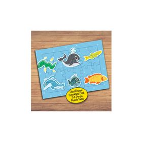167PZ Farklı Balık Çeşitleri Çocuklara Özel Puzzle Yapboz Tablo