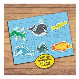 167PZ Farklı Balık Çeşitleri Çocuklara Özel Puzzle Yapboz Tablo