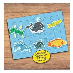 167PZ Farklı Balık Çeşitleri Çocuklara Özel Puzzle Yapboz Tablo