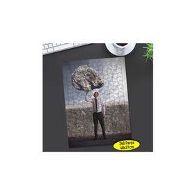 16828183 Kayalık Kaldıran Adam 240 Parça Puzzle Yapboz