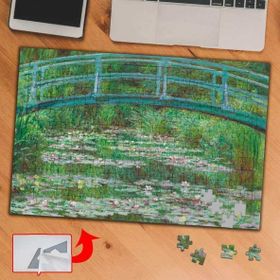 170 Japon Yaya Köprüsü Monet 240 Parça Puzzle Yapboz Tablo
