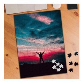 1707 Akşam Pembesi Mutluluk 240 Parça Puzzle Yapboz