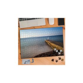171 Denize Uzanan Taş İskele 240 Parça Puzzle Yapboz Tablo
