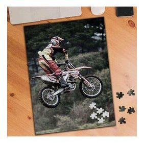 171156 Motosiklet Yarışçısı 240 Parça Puzzle Yapboz