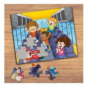 17330 Dans Eden Arkadaşlar Çocuklara Özel Puzzle Yapboz Tablo