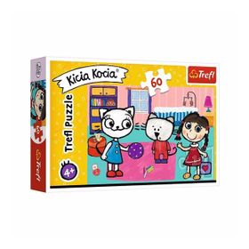 17343 Trefl/60 Puzzle Kicia Kocia Kitty Car Puzzle