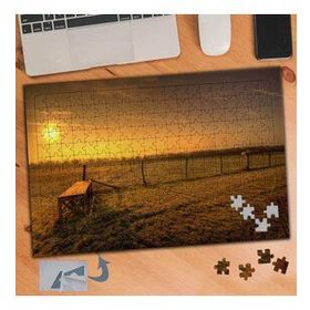 176 Güneşin Doğuşu Doğa Manzarası 240 Parça Puzzle Yapboz Tablo