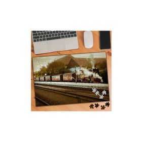 1761605 Tren Yolculuğu Lokomotif 240 Parça Puzzle Yapboz
