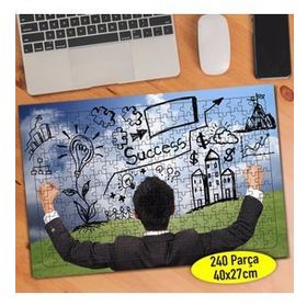 17727008 İş Dünyası Sunum Yapan Adam 240 Parça Puzzle Yapboz