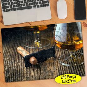 177739 Tobacco Puro İçki Viski Bardağı 240 Parça Puzzle Yapboz