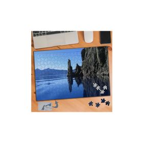 179 Dev Kayalıklar Ve Dağ Manzarası 240 Parça Puzzle Yapboz Tablo