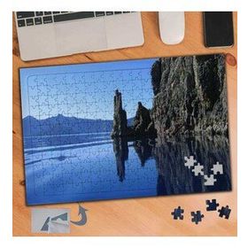 179 Dev Kayalıklar Ve Dağ Manzarası 240 Parça Puzzle Yapboz Tablo