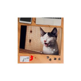 17973 Esneyen Küçük Kedi 240 Parça Puzzle Yapboz Tablo