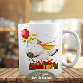 1806-1876_53876 Noel Hediyeleriyle Leylek Kupa Bardak