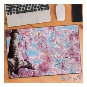 1839982 Japon Kiraz Çiçeği 240 Parça Puzzle Yapboz