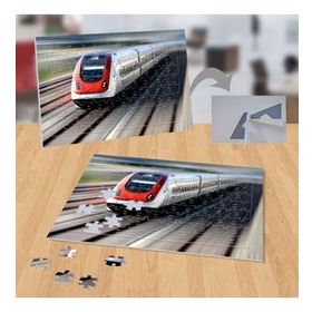 1842439 Metro Tren Toplu Taşıma 99 Parça Puzzle Yapboz