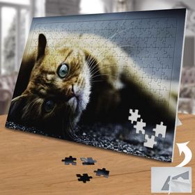 1846431 İlgi Bekleyen Sarıbacak 240 Parça Puzzle Yapboz