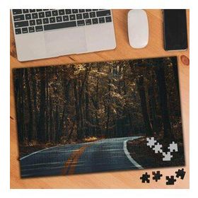 1867667 Mevsimsel Sonbaharlık Orman Yolu 240 Parça Puzzle Yapboz