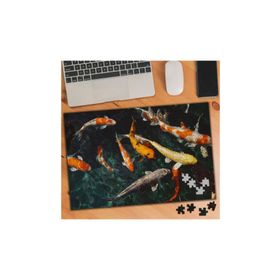 1868779 Rengarenk Süslü Balıklar 240 Parça Puzzle Yapboz