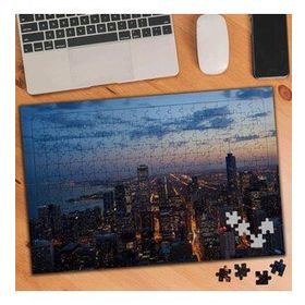 1869425 Şehir Objektif 240 Parça Puzzle Yapboz