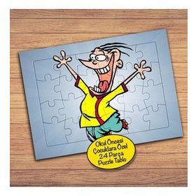 186PZ Koşan Mutlu Çocuk Çocuklara Özel Puzzle Yapboz Tablo