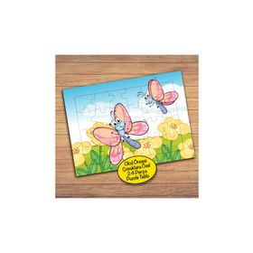 18776 Çiçekler Ve Yusufçuklar Çocuklara Özel Puzzle Yapboz Tablo