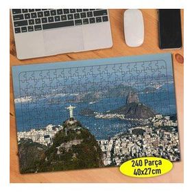 188 Rio de Janeiro Kurtarıcı İsa Heykeli 240 Parça Puzzle Yapboz