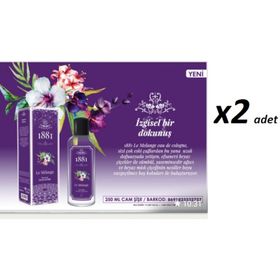 1881 2x250 ml Le Melange ve Harmonie Cam Kolonya