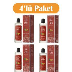 1881 4x250 ml Mediterranee ve Mandarine Cam Kolonya