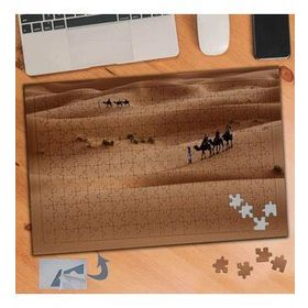 189 Sıcak Çölde Deve Sürüsü 240 Parça Puzzle Yapboz Tablo