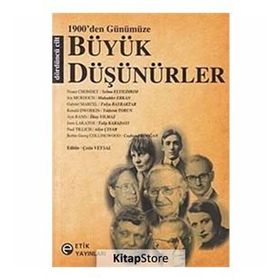 1900DEN GÜNÜMÜZE BÜYÜK DÜŞÜNÜRLER - KOLEKTIF