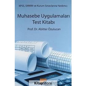 1907 SORUDA MUHASEBE UYGULAMALARI TEST KİTABI - ABITTER ÖZULUCAN