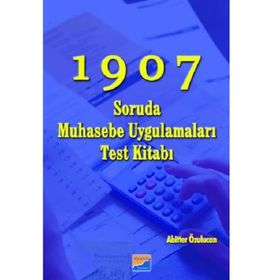 1907 SORUDA MUHASEBE UYGULAMALARI TEST KİTABI - ABITTER ÖZULUCAN