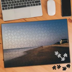 19097 Plaj Yazlık Ev Kıyı 240 Parça Puzzle Yapboz