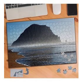 191 Denizdeki Büyük Kaya Parçası 240 Parça Puzzle Yapboz Tablo