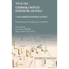 1916 Yılı Osmanlı Nüfus İstatistik Cetveli - Yavuz Haykır