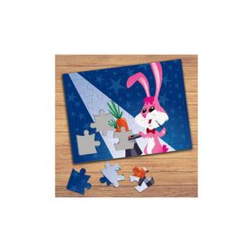 19226 Sihirbaz Tavşan Çocuklara Özel Puzzle Yapboz Tablo