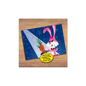 19226 Sihirbaz Tavşan Çocuklara Özel Puzzle Yapboz Tablo