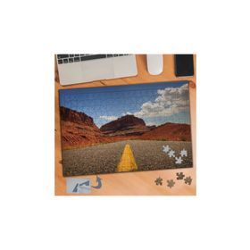 193 Taş Kayalıklar ve Uzayan Yol 240 Parça Puzzle Yapboz Tablo